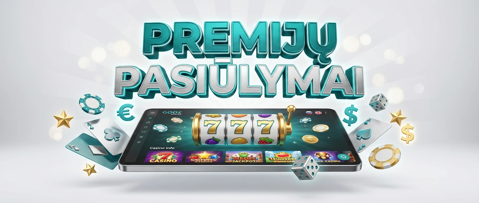 Premijų Pasiūlymai